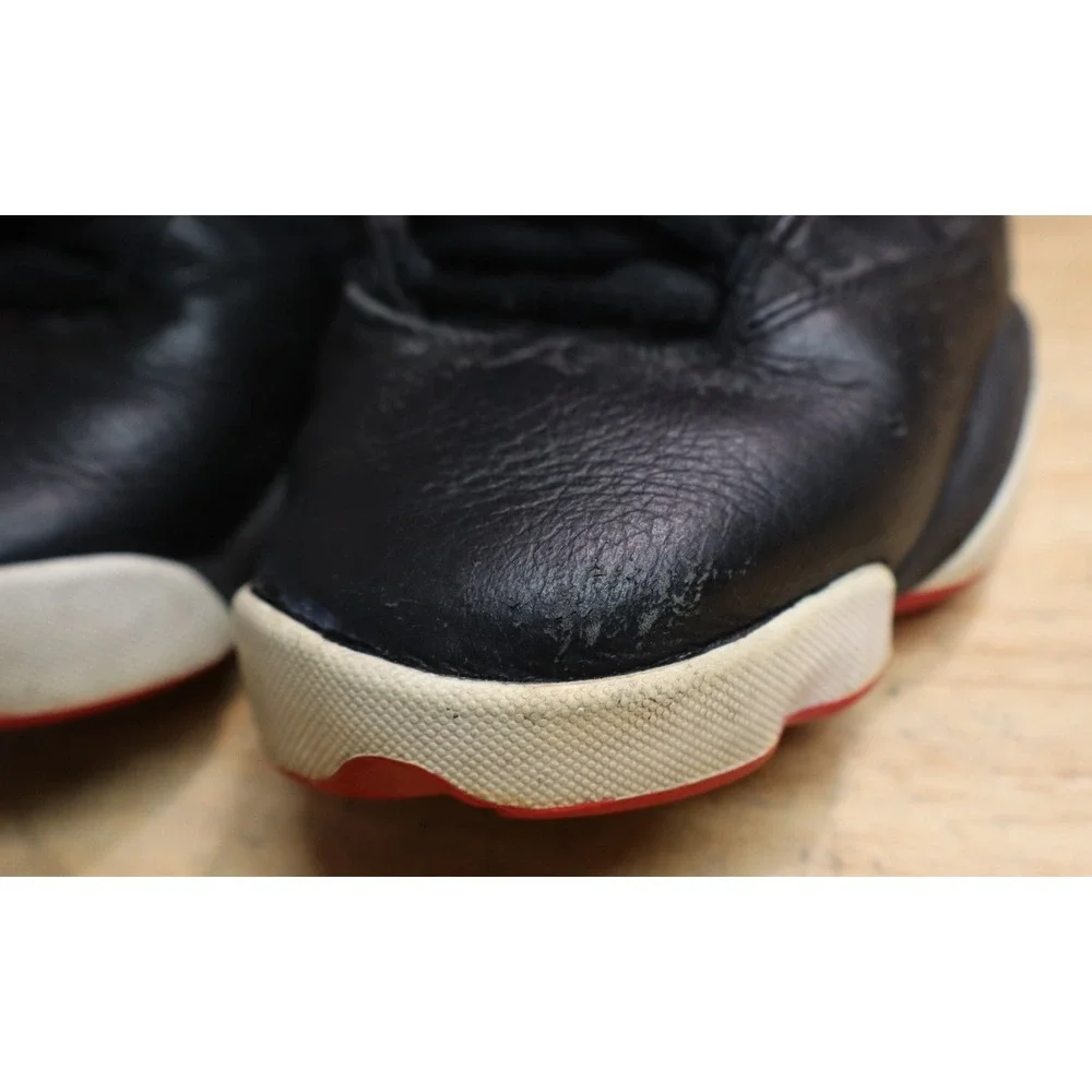 Air Jordan 6 Rings Shoes Black Red‎ White 